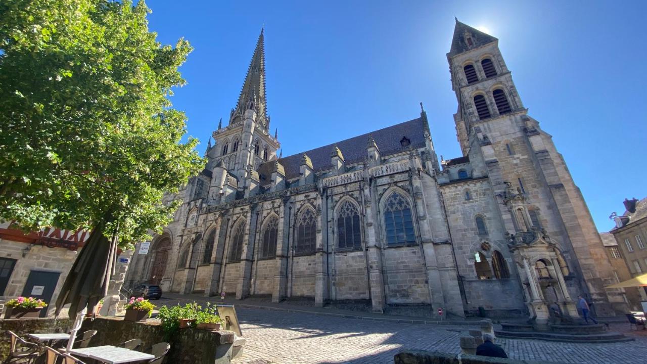 Studio 2 Pers Ou Appartement 4-7 Pers Quartier Cathedrale Autun Exterior photo